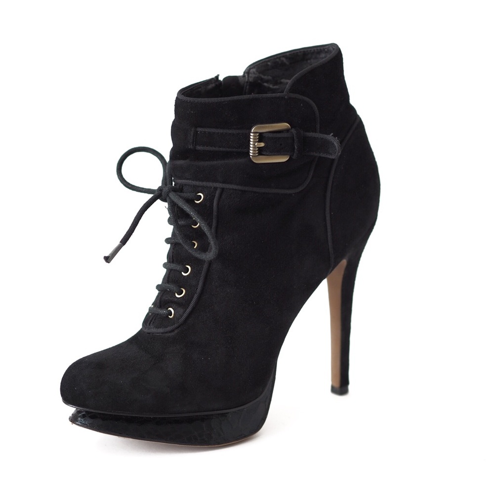 [[SOLD!!]]Sam Edelman Black Booties - Picture 2 of 8